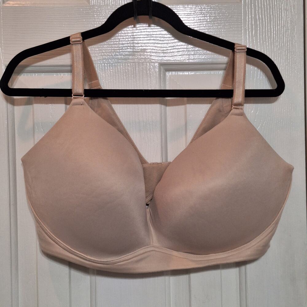 Torrid 44DDD no wire light tan bra Plus size